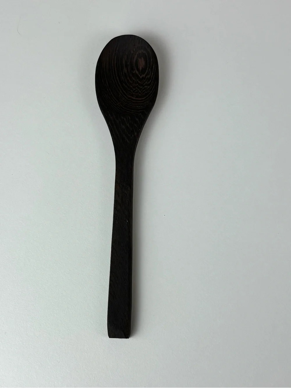 Coconut Shell Bowl with wooden Spoon - Natural Dark Brown